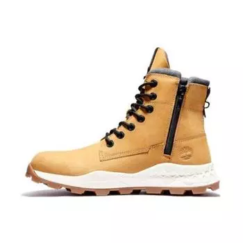 Timberland Теплые прочные повседневные рабочие ботинки Brooklyn Series, уличные ботинки средней высоты, мужские ботинки светло-желтого цвета A2J1E231-T3 41