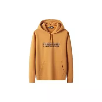 Timberland Толстовка с капюшоном и длинными рукавами с однотонным принтом и буквами, мужская коричневая A5VV5-P47 XXL