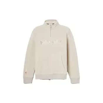 Timberland Толстовка с капюшоном из флиса с принтом букв, влагоотводящая, повседневная, мужская, песочного цвета A2NRK-CY2 XL