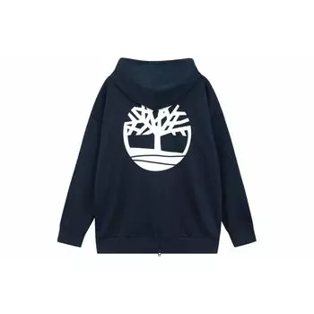 Толстовка с капюшоном и принтом логотипа Timberland Back, мужская, темно-синяя, A5PVA-433 2XL