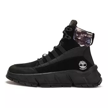Timberland Турбо прочные дышащие высокие функциональные кроссовки для активного отдыха мужские черные A5PJRW 43