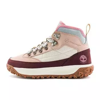 Timberland Удобная прочная легкая функциональная обувь с высоким берцем для отдыха на открытом воздухе женская обувь светло-бежевого цвета A2MVH 37