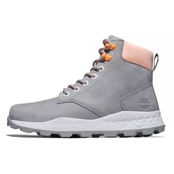 Timberland Удобные прочные мужские ботинки Brooklyn, серо-оранжевые A2HQS085 40