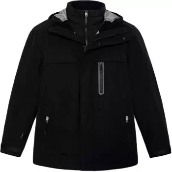 Timberland Urban Outdoor 3-In-1 Down Jacket Men Jackets Black A2M6X-001 M