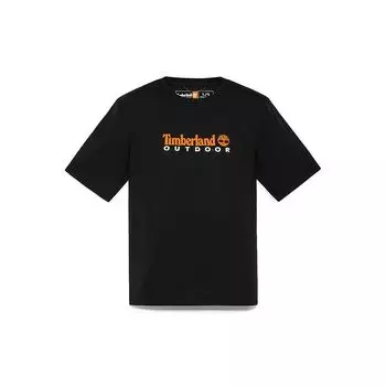 Timberland UV Protection Quick-Dry Crew Neck Short Sleeve T-Shirt Men Tops Black A41Z5-001 L