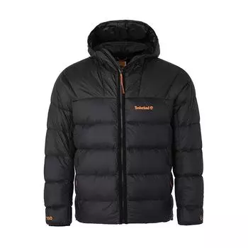 Timberland Water-Resistant Hooded Down Jacket Men Jacket Black A5M6P-001 M