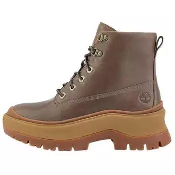 Timberland Waterproof Slip-Resistant Roxie Lane Casual Comfortable Mid-Calf Outdoor Boots Women boots Brown A295JEM4 38