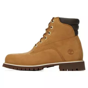 Timberland Waterville 6 In Basic Alburn Boot WP Повседневные уличные ботинки Martin до середины голени Мужские ботинки Пшеница 37578231 44
