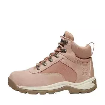 Timberland White Ledge Leather Waterproof Casual Classic Simple Retro Mid-Calf Outdoor Boots Women boots Pink TB0A2KNTEWV 37