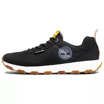 Timberland Winsor Trail Slip Resistant Durable Low Top Sports Casual Shoes Men Sneakers Black Brown A5TKV 43.5