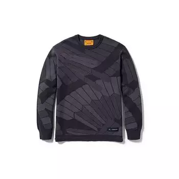 Timberland ® X Christopher Raebu Future73 Collaboration Удобная теплая трикотажная толстовка с круглым вырезом Мужская толстовка Черная A6SAW-EA0 XL
