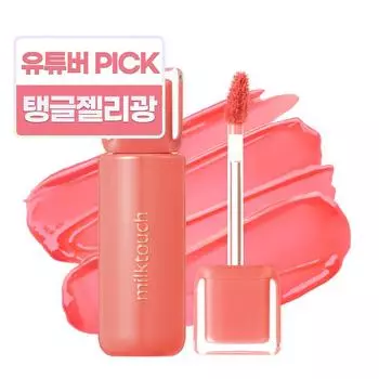 Тинт-гель для губ Milk Touch Jelly Fit Tinted Glow, оттенок 02 Peach on Top, 4 г, 1 шт.