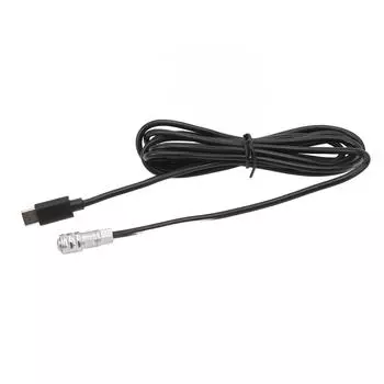 Тип C для BMPCC 4K 6K 2-контактный кабель с поддержкой быстрой зарядки PD USB C Кабель питания для Blackmagic