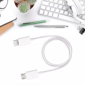 Тип C - USB Мужской Sync Charge OTG Кабель-адаптер для зарядного устройства для телефона USB 50CM