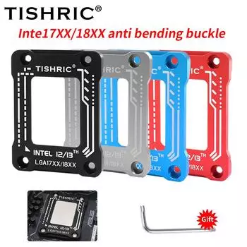 TISHRIC LGA18XX LGA17XX 12TH 13TH Процессор с защитой от изгиба, пряжка, коррекция ходлера процессора, фиксированная пряжка из алюминиевого сплава LGA1700