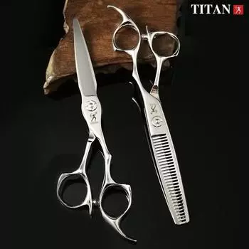 TITAN Профессиональные парикмахерские ножницы Парикмахерские инструменты Салонная стрижка Парикмахерские ножницы Ножницы для волос