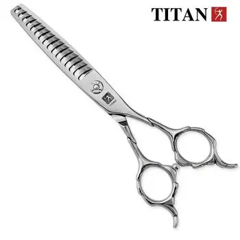 TITAN Профессиональные Парикмахерские Ножницы Парикмахерские Инструменты Салон Стрижка Волос Истончение Парикмахерские Ножницы 6.0inch