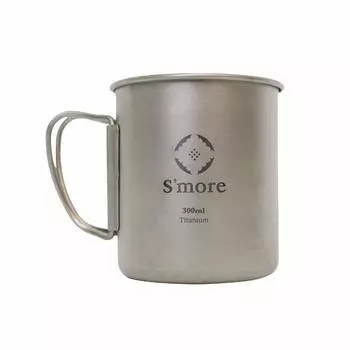 Titanium Mug Single Wall Titanium Mug SMOrsUT001Ma S more (300ml) серебряный