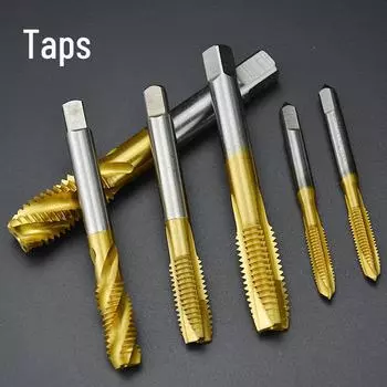 Титановый спиральный метчик для резьбы M2-M10 M5*0.8
