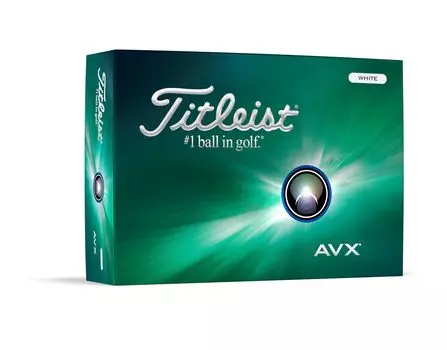 Titleist white AVX, (1 dozen)