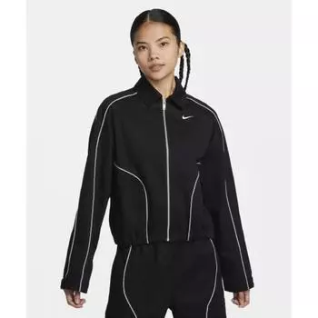 Тканая куртка NIKE Sportswear W Black Light Fumice White FN1941 010