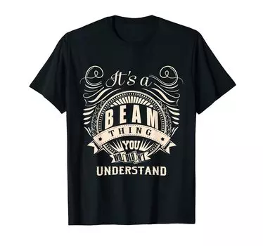 то, чего вы не понимаете в BEAM. Футболка чёрный