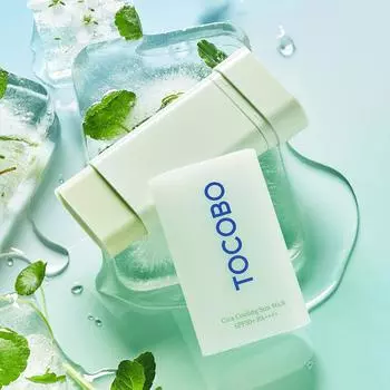 TOCOBO Cica Cooling Sun Stick 18 г SPF50+ PA++++, KBeauty, корейская косметика, образец