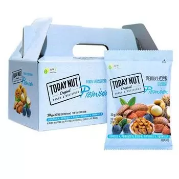 Today Nut Nut Handful Premium Nut Set 600g, 1 piece, Korean nuts