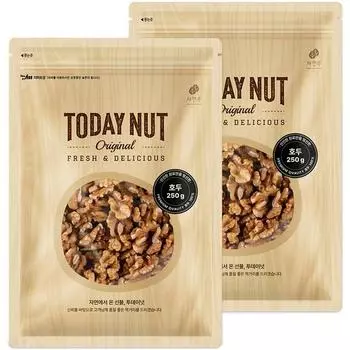 Today Nut Walnuts, 250g, 2 pieces, Korean nuts