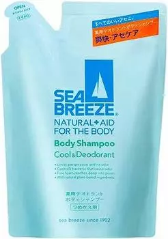 Today Sea Breeze BS Cool Deo Replacement 400ML [Fine Shiseido] &