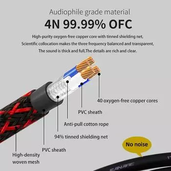 TODN 1 пара RCA аудио кабель 2 RCA на 2 RCA соединительные кабели HIFI стерео 4N OFC мужчина к мужчине для усилителя ЦАП ТВ автомобильная аудиосистема 0.5m