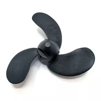 Tohatsu common horsepower resin propeller 7 inch 2-stroke/4-stroke 2/2.5/3.5 чёрный