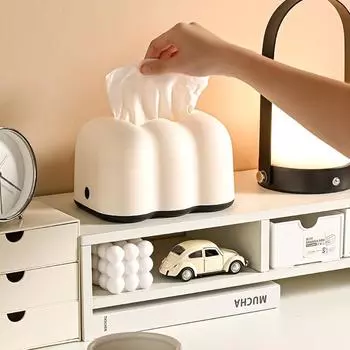 Toilet, Kitchen, Paper Box, Tissue Box, Office Desktop Paper Box, Creative Wall Mounted, Non Perforated Design светло-желтого