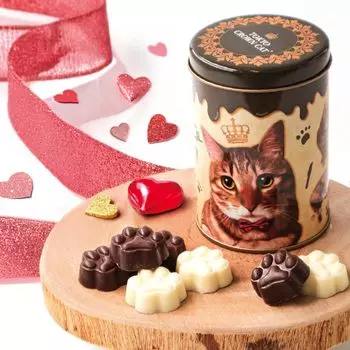 TOKYO CROWN CAT Кот Токийская корона Кот Никукю Шоколадный подарок на день шоколада Токио Сувенир Кот Сувенир Сладости Подарок Кот Киджитора День святого Валентина