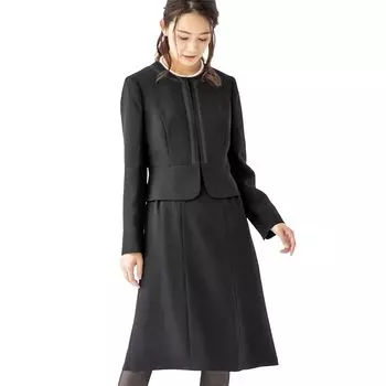 Tokyo Soir Mourning Clothes Black Formal Washable Open Front Ensemble 3603303 Women s (No. 15) чёрный