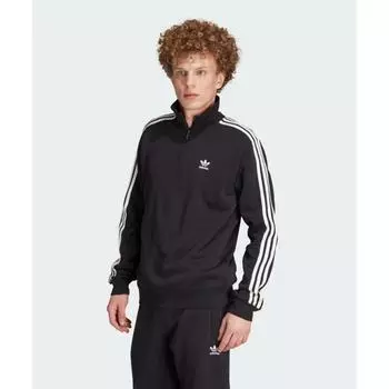 Толстовка ADIDAS 3S на полумолнии, черная IL2503