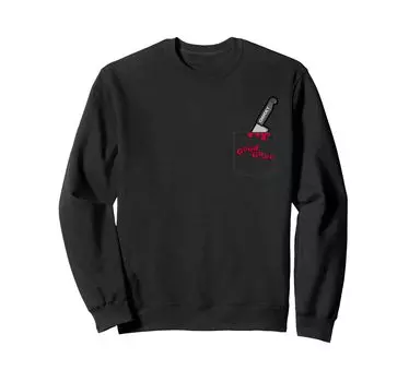Толстовка Chucky Good Guys Bloody Faux Pocket чёрный