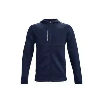 Толстовка для гольфа Under Armour Storm Daytona с молнией во всю длину, спортивная куртка обычного кроя, мужская верхняя одежда, синяя 1366279-408 XXXL