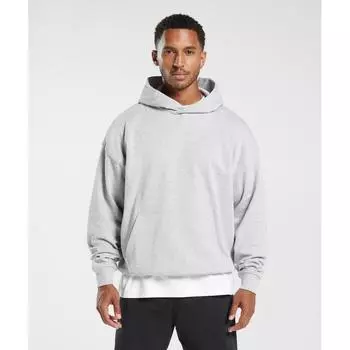 Толстовка GYMSHARK Rest Day Essentials Светло-серый Core Marl A3A8Z GBCN XS