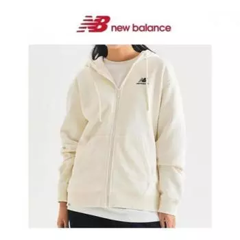 Толстовка New Balance Uni Essential Brushed Hoodie на молнии Nbmdd41013 39 100(L)