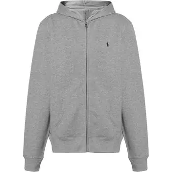 Толстовка Polo Ralph Lauren с капюшоном, однотонная, на молнии, с длинным рукавом, детская, серая 323547626002 S