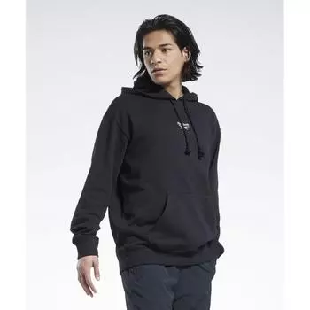 Толстовка REEBOK Classic Small Vector, черная HI4611 XS