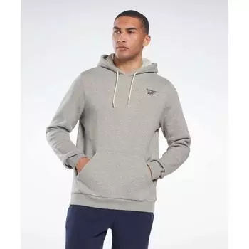 Толстовка REEBOK Small Vector Brushed Серая HS7115 S
