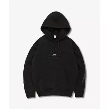 Толстовка REEBOK Vector Basketball с начесом, черная HK4458