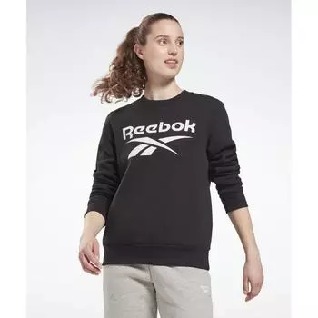 Толстовка REEBOK Vector Brushed W Черный GS9378 XXS