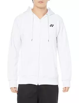 Толстовка с капюшоном 50121 Белый S [YONEX] Мужская (011)