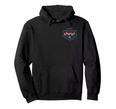 Толстовка с капюшоном Chucky Good Guys Overall Pocket Hit чёрный