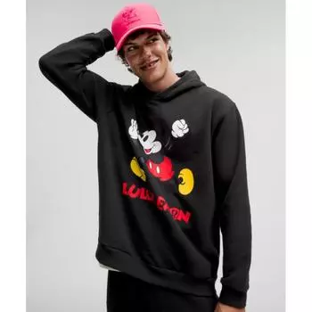 Толстовка с капюшоном Disney X Lululemon Steady State, черная XXL