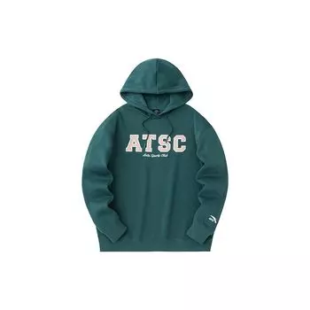 Толстовка с капюшоном и надписью Anta Lifestyle Series, женская, цвет Gulf-Green 162348709-3 M