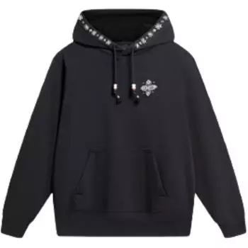Толстовка с капюшоном Li Ning Plain Pullover, мужские толстовки AWDTE33-3 L